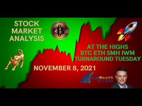 Stock market update for November 8, 2021