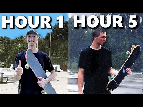 I Cant Stop Skating UNTIL I Land My First Kickflip