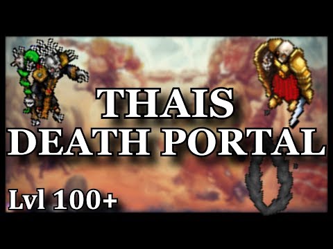 THAIS DEATH PORTAL - Where To Hunt Mages Lvl 100+ [TIBIA]