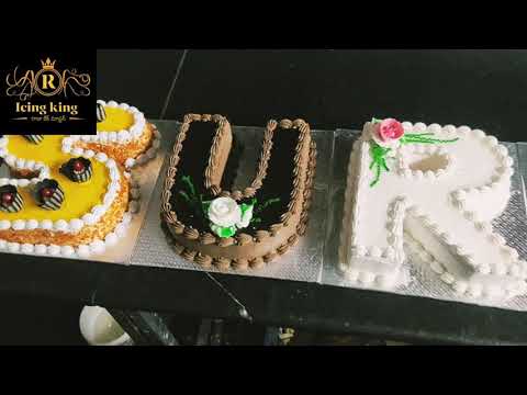 Name Cakes | Letters Cakes | Surya Name Cakes |