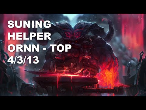 Suning Helper Top Ornn vs Jax - KR Master Patch 10.9