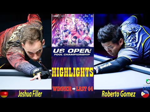 HIGHLIGHTS | Joshua Filler vs Roberto Gomez | 2025 US OPEN POOL CHAMPIONSHIP