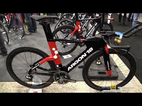 2016 Argon 18 E119 Tri Triathlon Bike - Walkaround - 2016 Salon Velo Montreal