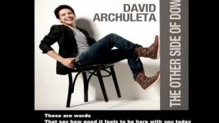 David Archuleta - Good Place [ Lyrics on Screen ]