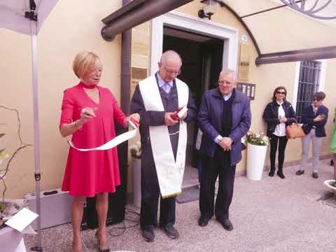 graziana il giorno dell'inaugurazione del Nuovo centro di medicina
