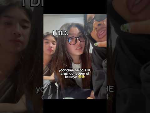 yoonchae is the crashout queen of katseye 😭😂 #katseye