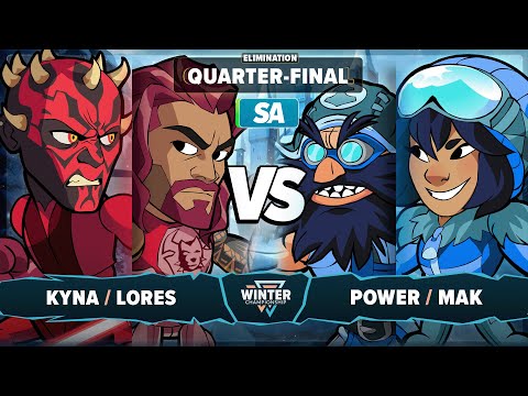 Kyna & Lores vs Power & MAK - Elimination Quarter-Final - Winter Championship 2025 - SA 2v2