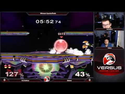VS EVO 2015 Sponsorship - Winners Quarterfinals - EE|Gahtzu (C. Falcon) vs. Zidane (Fox) - Melee