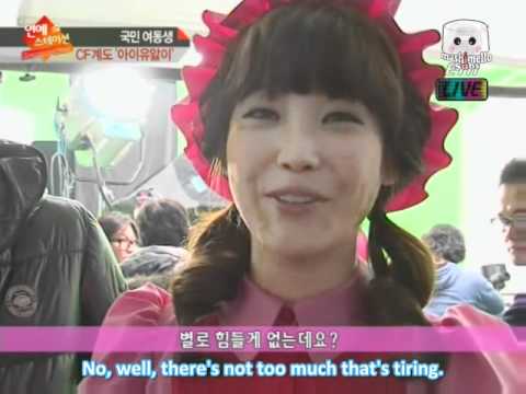 110326 IU (아이유) Making of Mexicana Chicken CF (eng sub)