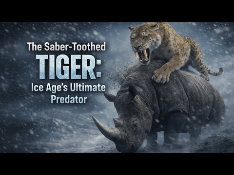 The Saber-Toothed Tiger: Ice Age’s Ultimate Predator