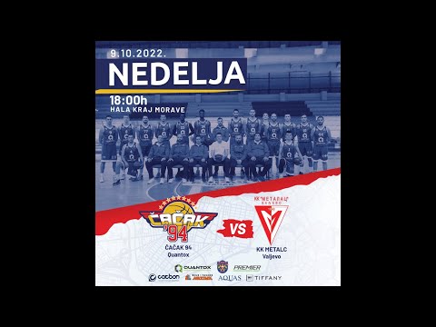 Press konferencija KK Čačak94 Quantox - KK Metalac Valjevo 09.10.2022. AdmiralBet KLS