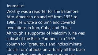 The Ballad of William Worthy