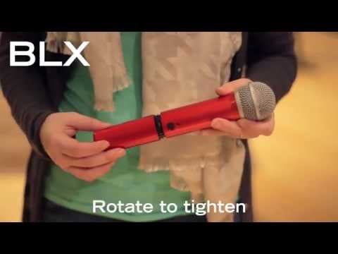 How To Install Custom Coloured Handles on Shure Wireless (BLX) Systems