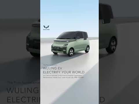 The First Appearance Wuling EV. Electrify Your World! #Shorts