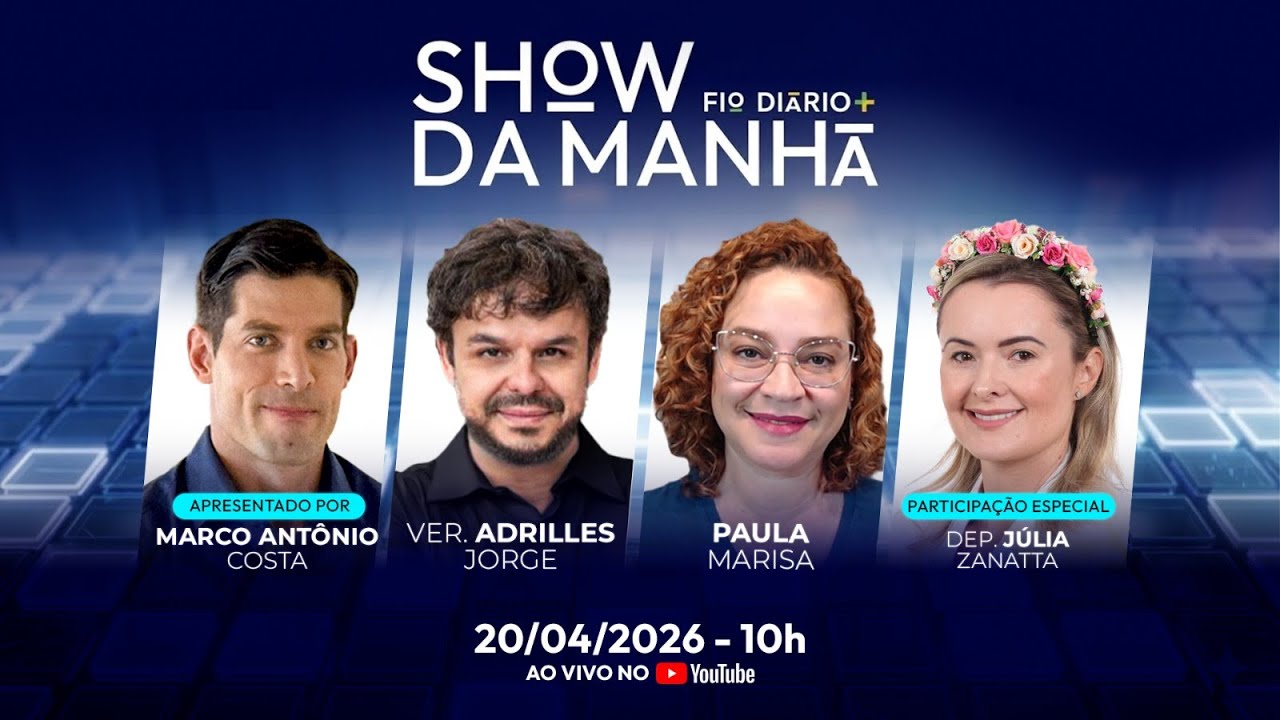 SHOW DA MANHÃ - GILMAR MENDES DEFENDE MORAES E AMEAÇA SENADORES - 20/04/2026