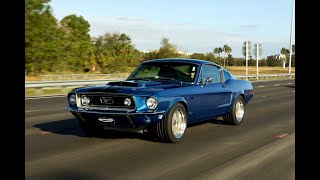 Download lagu Revology Car Review | 1968 Mustang GT Cobra Jet 2 2 Fastback in Acapulco Blue Metallic mp3