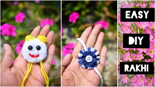 How to Make Rakhi with Fabric |Easy DIY Rakhi Making at Home