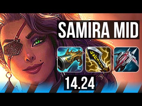 SAMIRA vs YONE (MID) | 9/1/5, 3100+ games | NA Master | 14.24