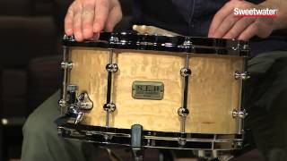 Video thumbnail for Tama S.L.P. Series G-Maple Snare Drum Review by Sweetwater Sound by Sweetwater