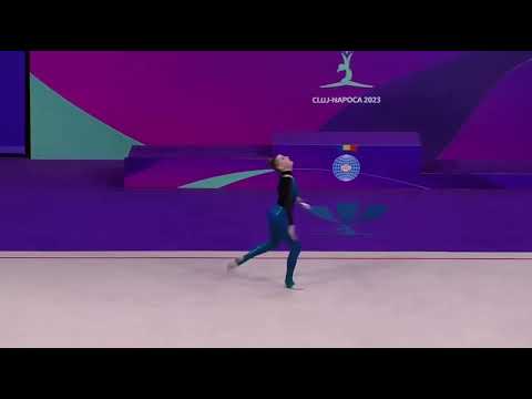 Polina Karika UKR Clubs AA WC CLUJ-NAPOCA 2023