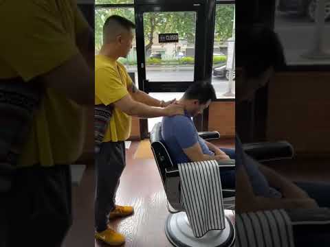 Barbershop Energetic Chair Massage - Tao Chi Kai - Pay It Forward - ASMR