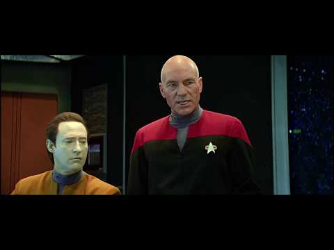 Picard & Data Perform Stellar Cartography | Star Trek: Generations | HD Blu-Ray