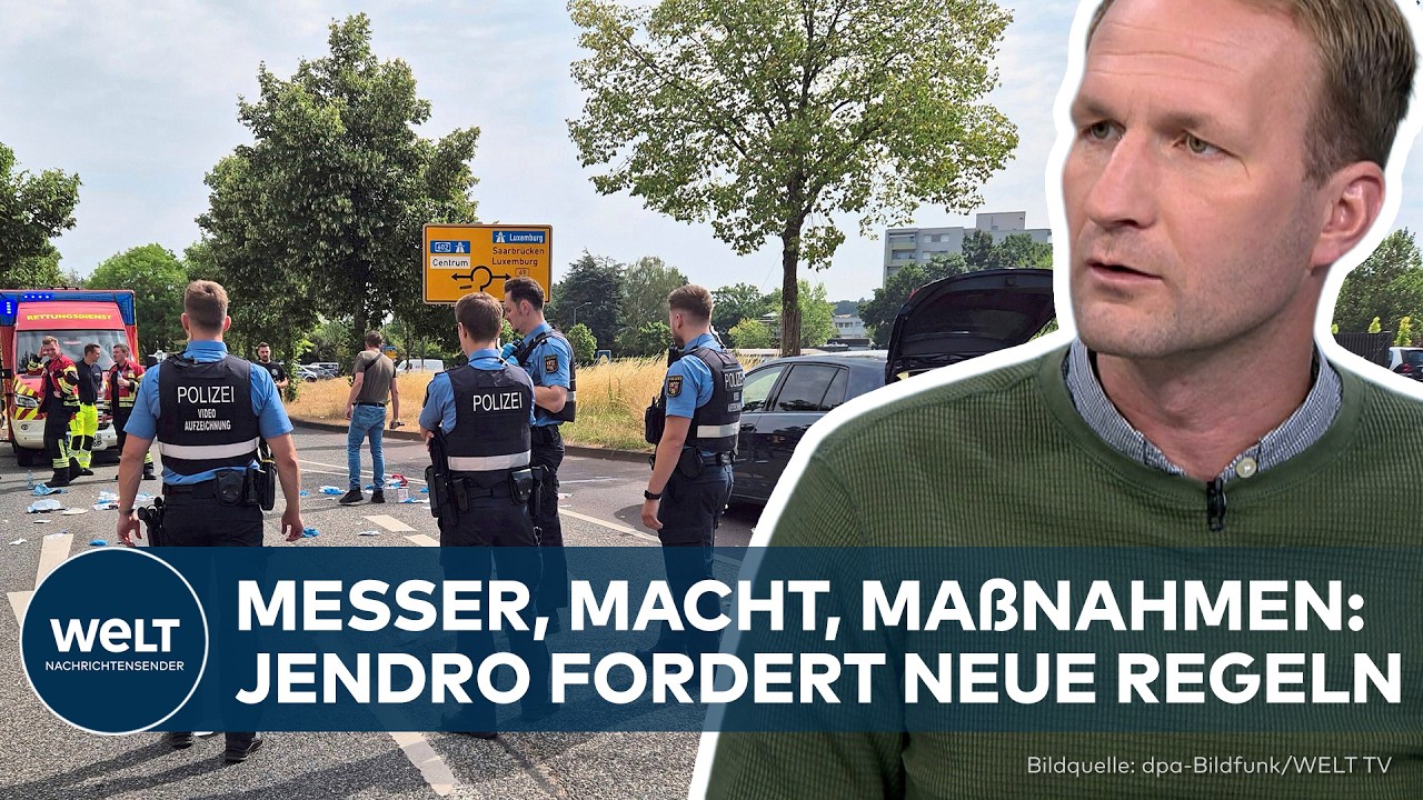 MESSERGEWALT IN DEUTSCHLAND: Benjamin Jendro fordert generelles Trageverbot in der Öffentlichkeit