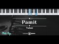 Pamit – Tulus (KARAOKE PIANO - MALE KEY)