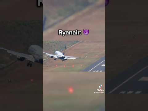 Ryanair is built different 😈 #aviation