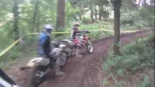 preview picture of video 'Two Valleys Enduro Track, Winterbourne Abbas, Dorset'