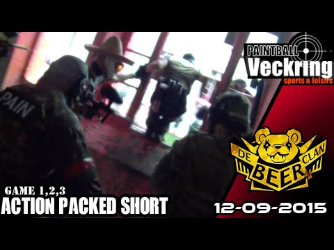 paintball Veckring Biggame NR3 2015  Game 1,2 ,3 Short