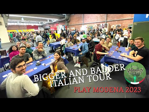Bigger and Badder Italian Tour: Play Modena 2023