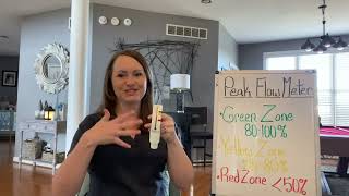 Using a Peak Flow Meter to monitor your breathing #health #youtube #asthma #healthy #breathe