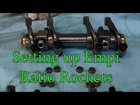 Setting up 1 4 to 1 Ratio Rockers on a VW aircooled engine
