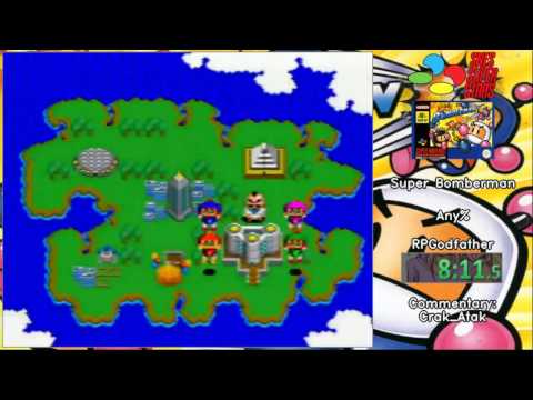 SNES Super Stars 2017 [86] - Super Bomberman (Any%) by RPGodfather
