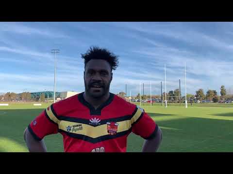 Man of the Match Jedidiah Simbiken