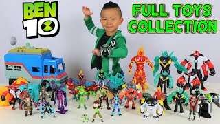 FULL Ben 10 Toys Collection  2017 2018 Fun With Ckn Toys