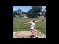 Mar-June 2020 Discus Throws 