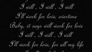 Will work for love - Usher (Lyrics)