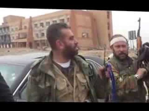 كلمة لقائد العمليات الرائد أنس ابراهيم بعد السيطرة على الفوج 46 من عناصر تنظيم داعش