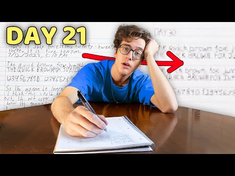 Can I Fix My Handwriting in 30 Days?