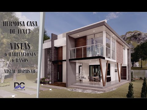CASA DE 11X13 CON UNA EXCELENTE VISTA DEL PAISAJE II 6 HABITACIONES II 6 BAÑOS