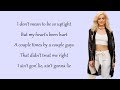 Bebe Rexha - MEANT TO BE (Lyrics) (feat. Florida Georgia Line) Bebe Rexha - MEANT TO BE (Lyrics) (feat. Florida Georgia Line)