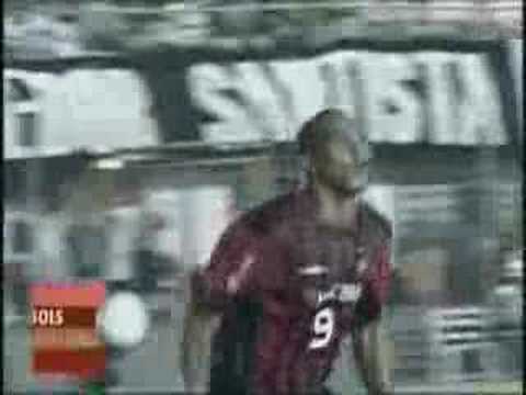 Santos 0 x 2 Atlético Libertadores 2005 Quartas de Final