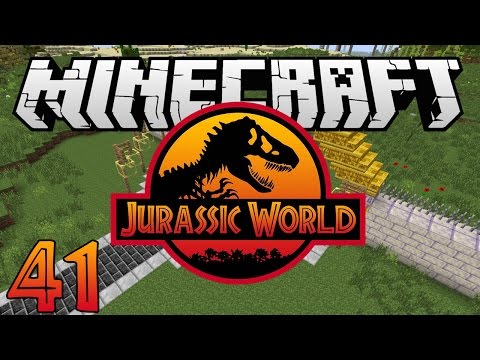 Minecraft: Jurassic World - Ep. 41 - "Jurassic World Paths!" (Rexxit Modpack)