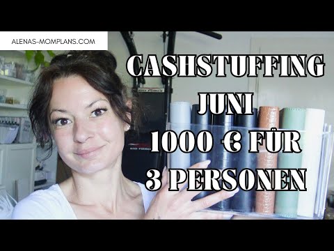 Cash Stuffing July 2025 📌 1,000 euros for 3 people