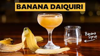 This might be the FUNKIEST Banana Daiquiri you have ever seen