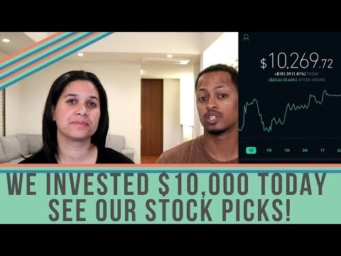 We Invested $10,000 Today & We’re Sharing Our Stock Portfolio (Ep. 1 - Dividend Income)
