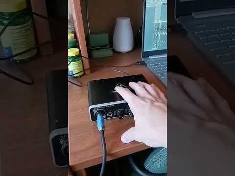 Setting up an audio interface