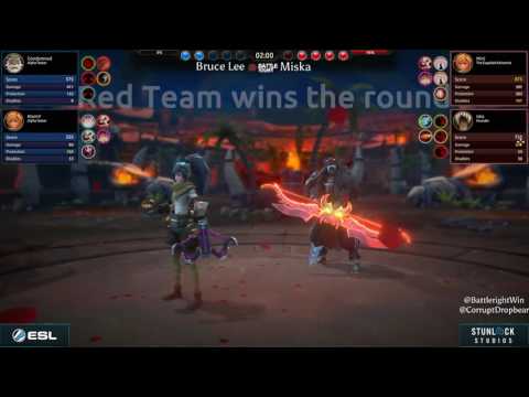 ESL Go4Battlerite December Week 1 - Bruce Lee vs. Miska (Grand Final)